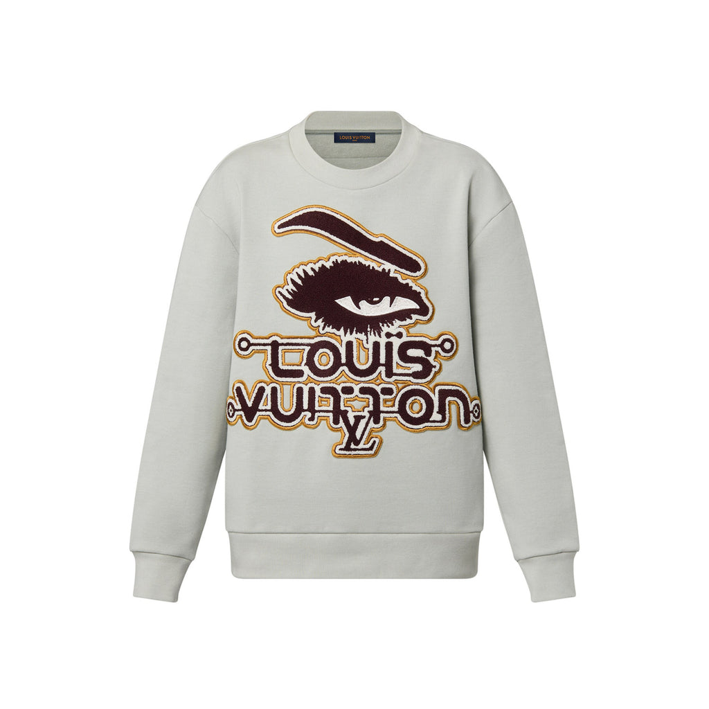 Louis Vuitton Cotton Long Sleeved Printed Sweater #96178