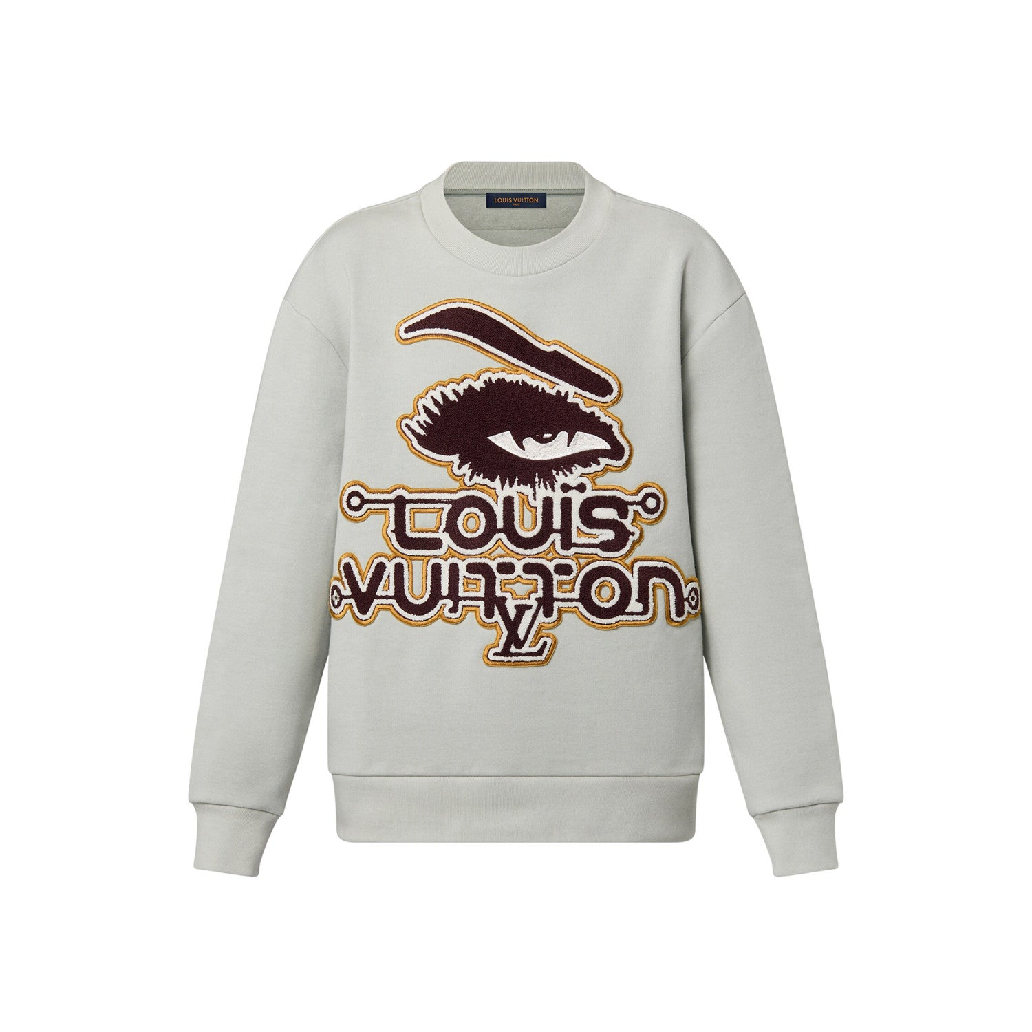 Louis Vuitton Cotton Long Sleeved Printed Sweater #96178