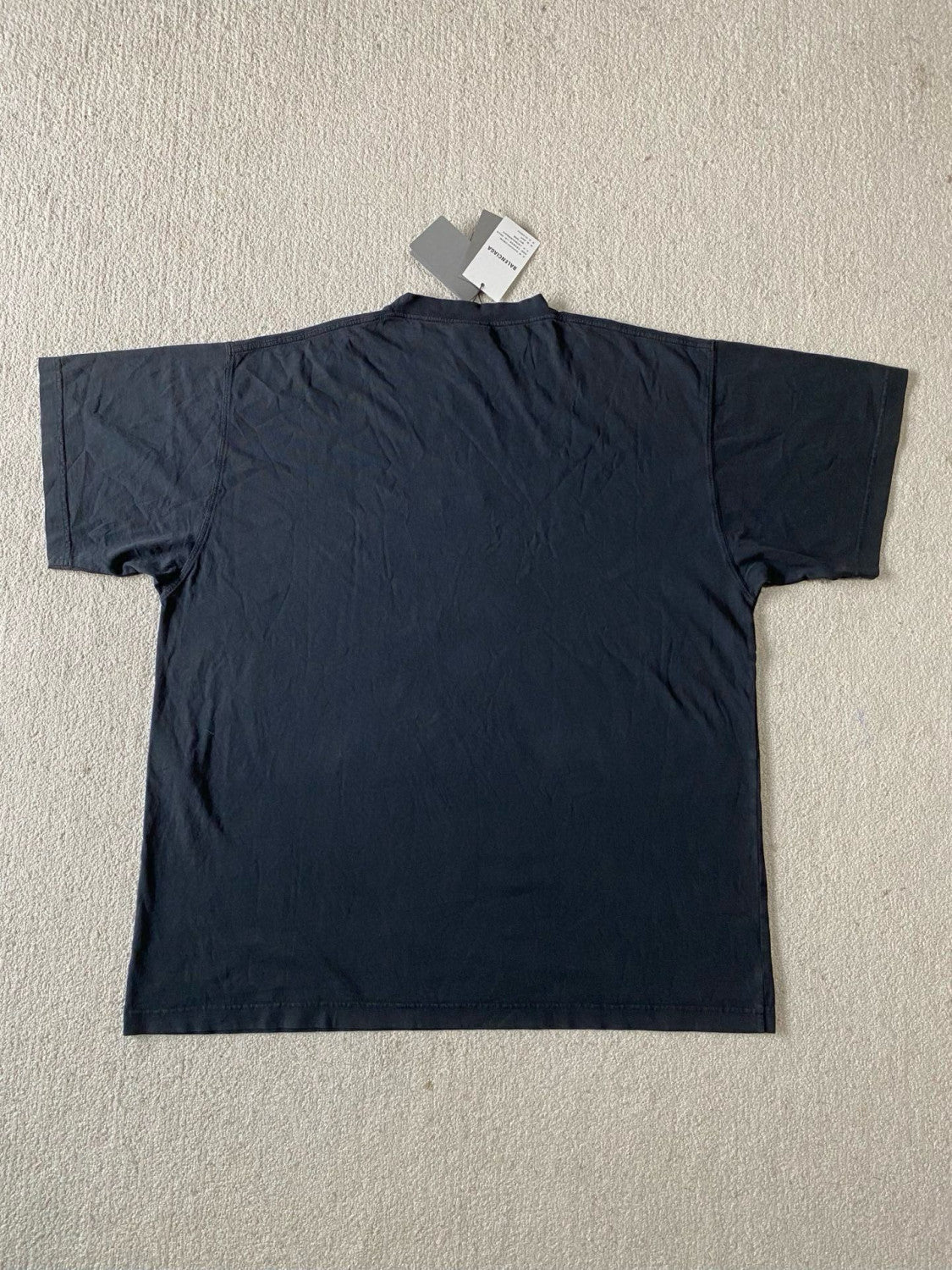 Balenciaga ﻿﻿LOOP SPORTS ICON Men's Summer Fashion Casual Crew Neck Pullover Solid Color Embroidered Crew Neck Short Sleeve T-Shirt #78872