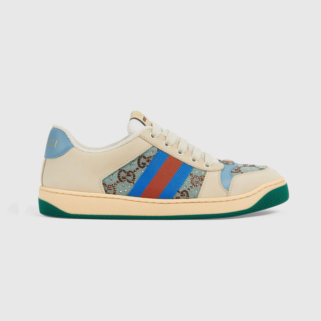 Kid's Gucci Four Seasons Logo Print Low Top Casual Sneakers Shoes #36627