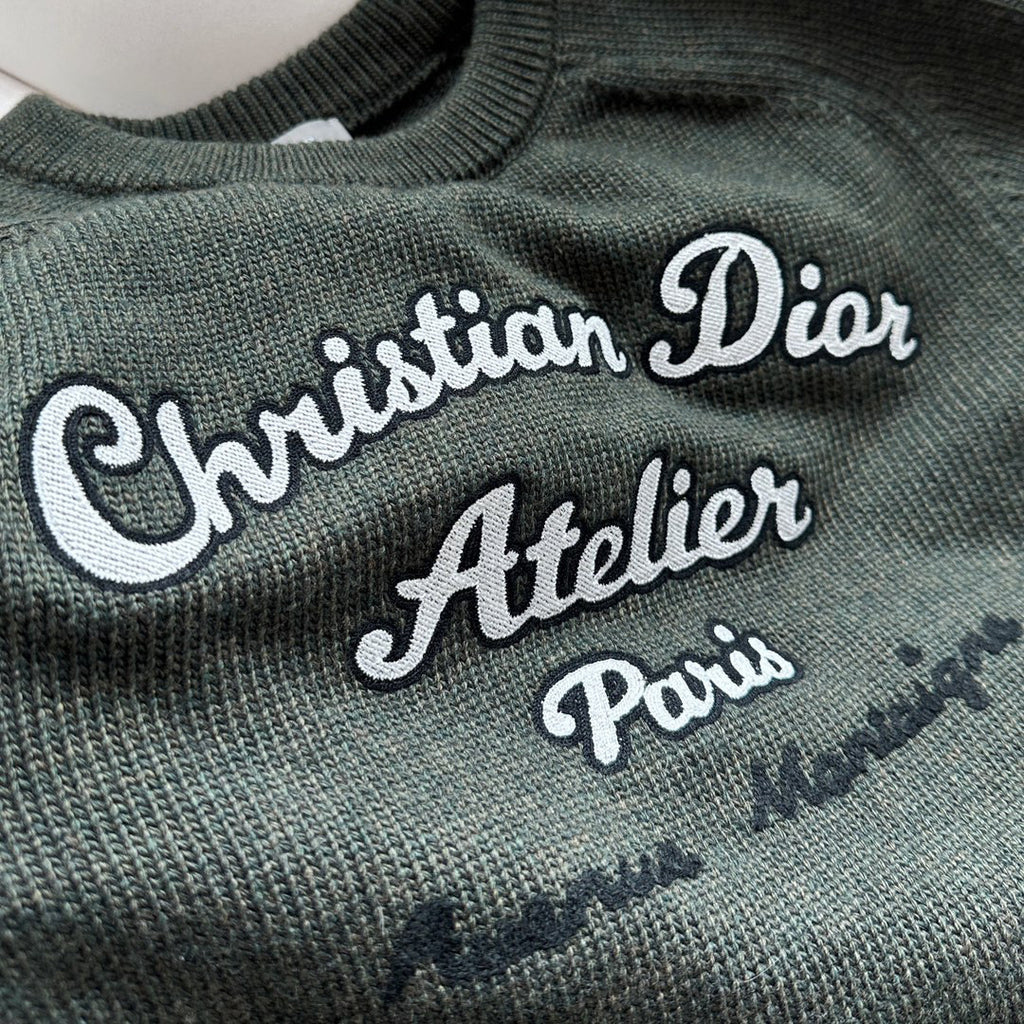 Christian Dior Atelier Sweater Crew Neck Long Sleeve Knitted jumper #96666