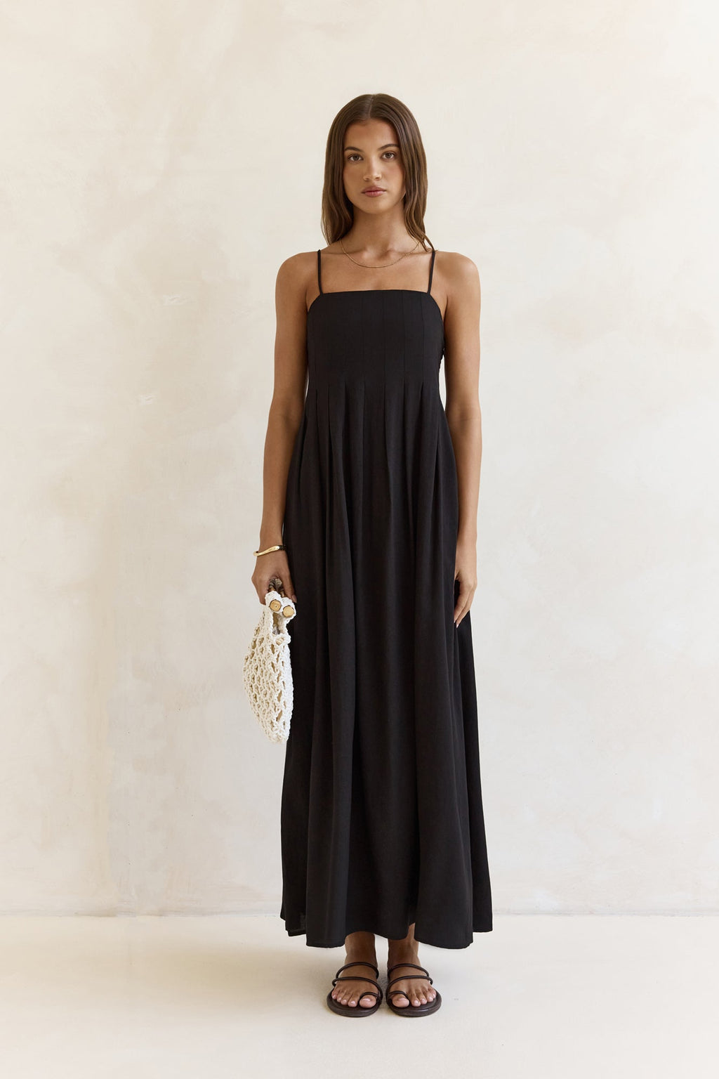 Highrise Skies Maxi Dress Black