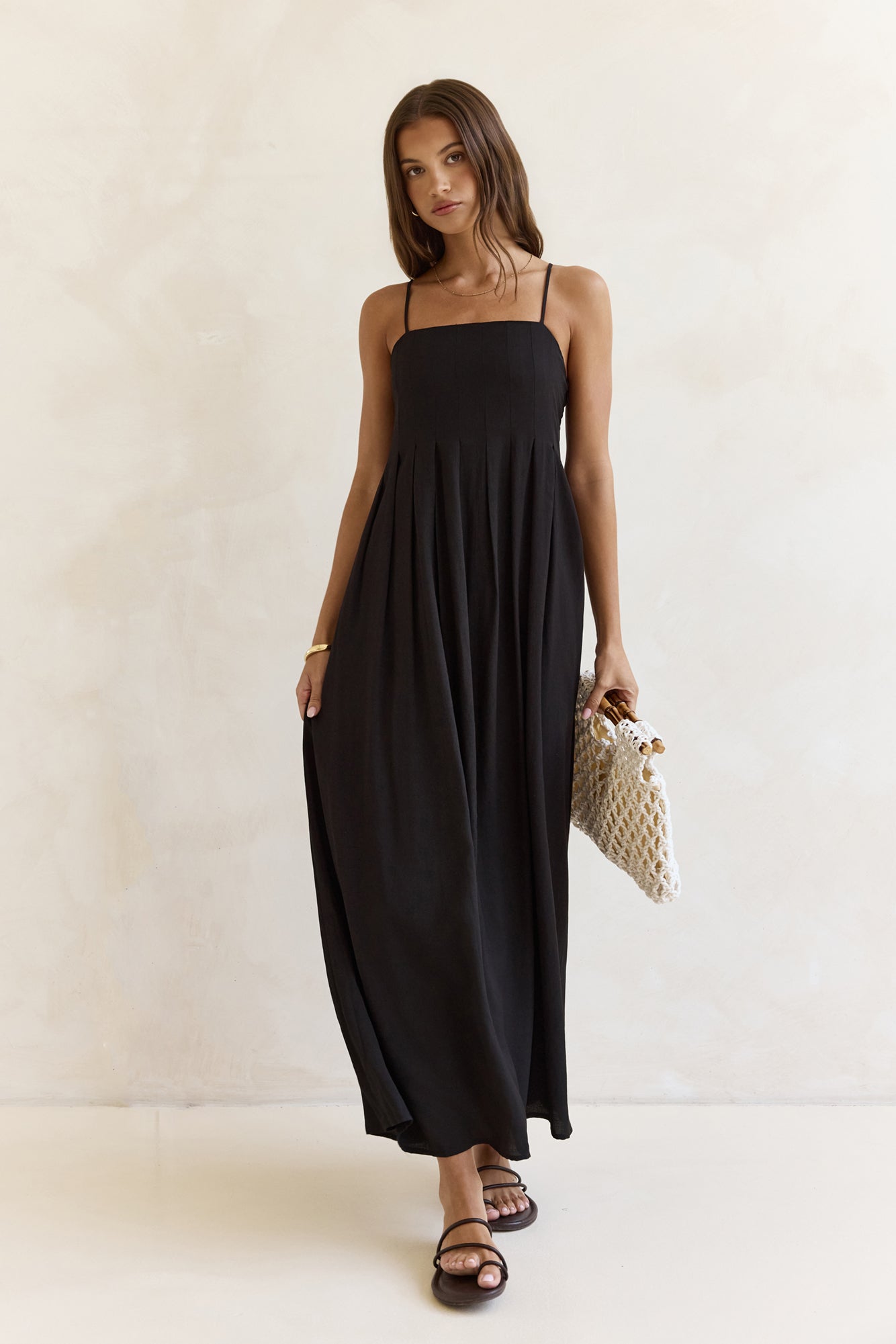 Highrise Skies Maxi Dress Black