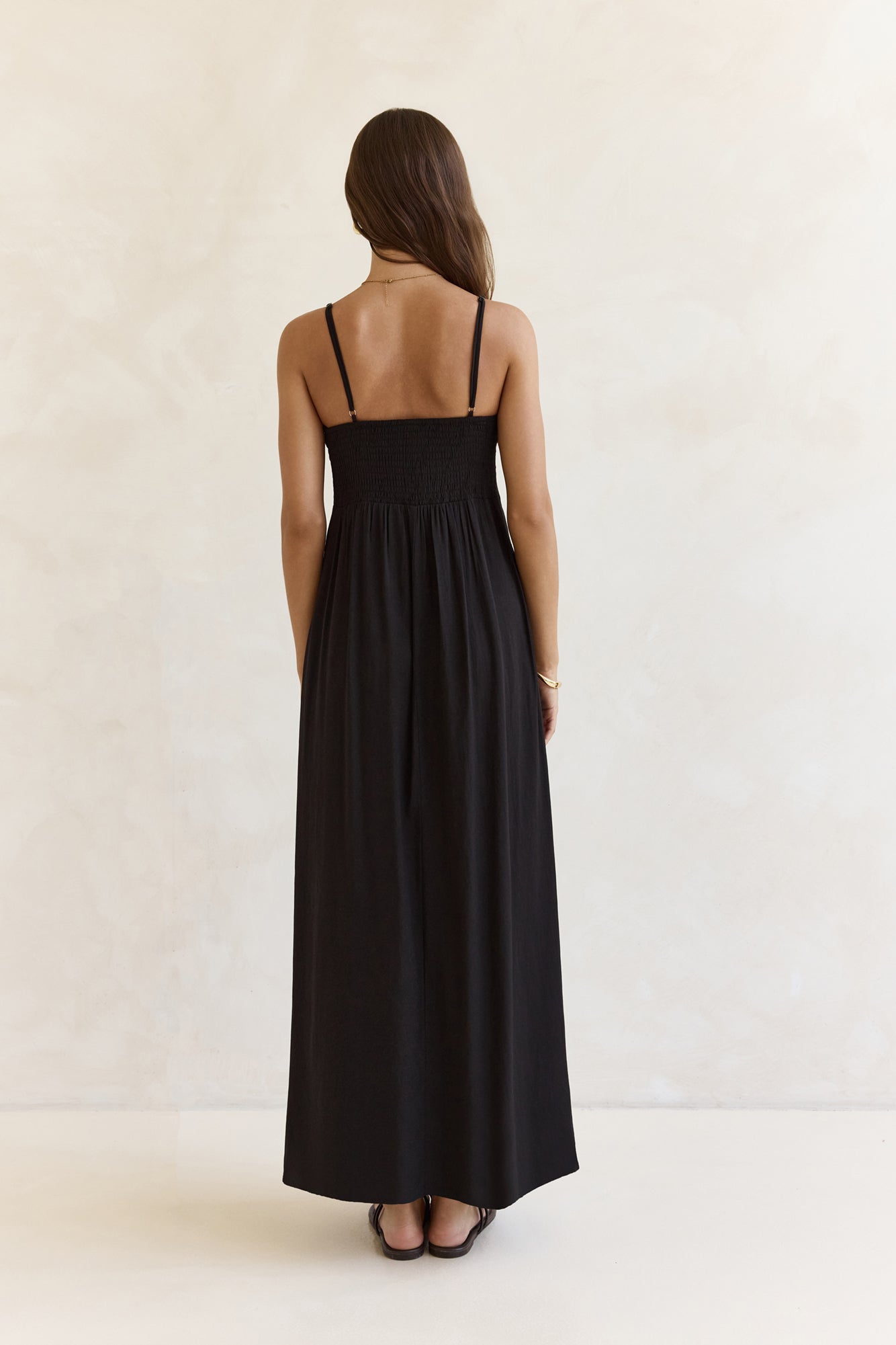 Highrise Skies Maxi Dress Black