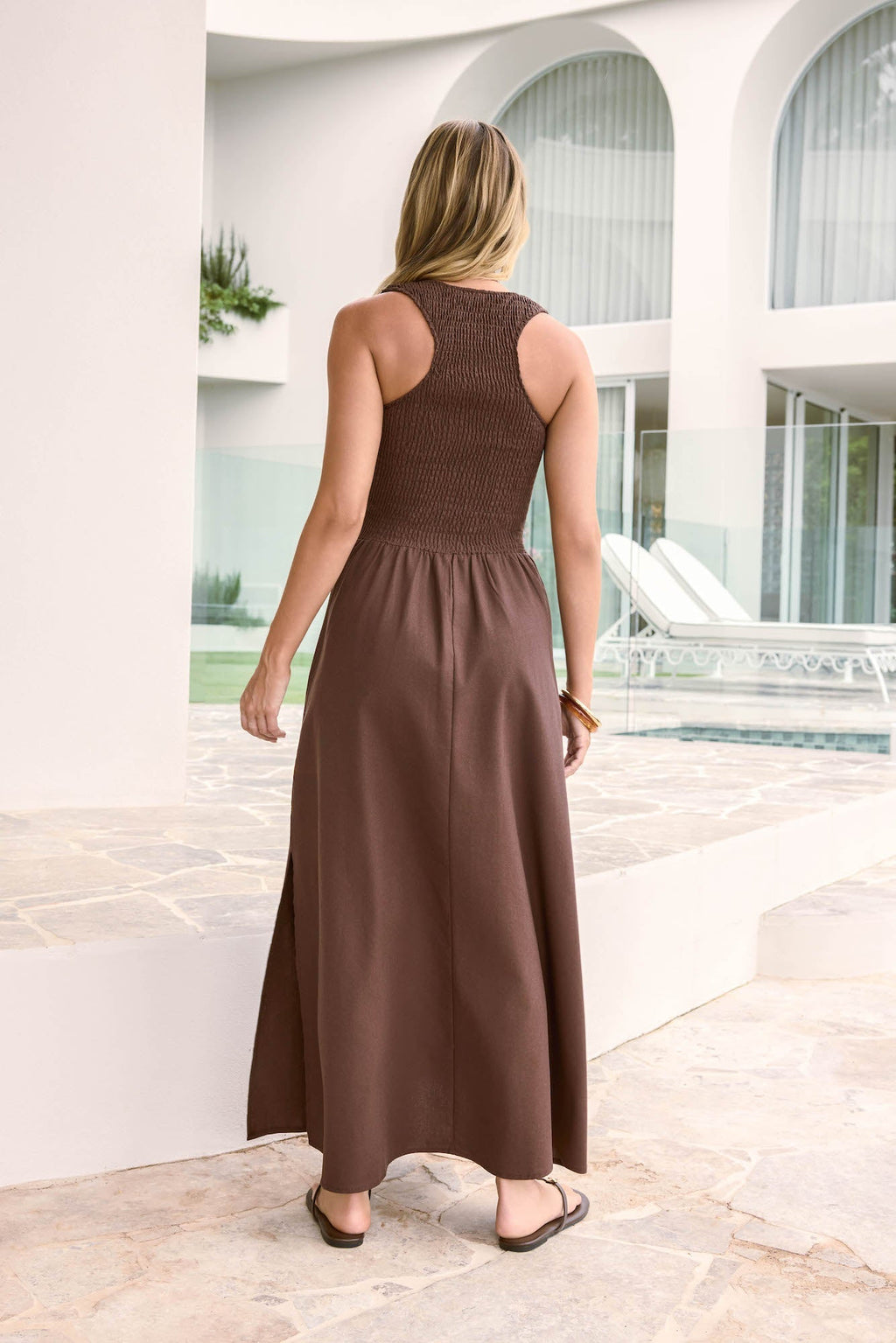 Love Is Timeless Maxi Dress Brown