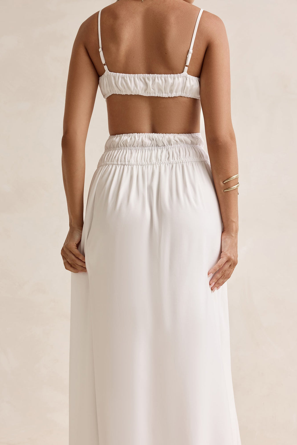 Sunbeam Days Maxi Dress White
