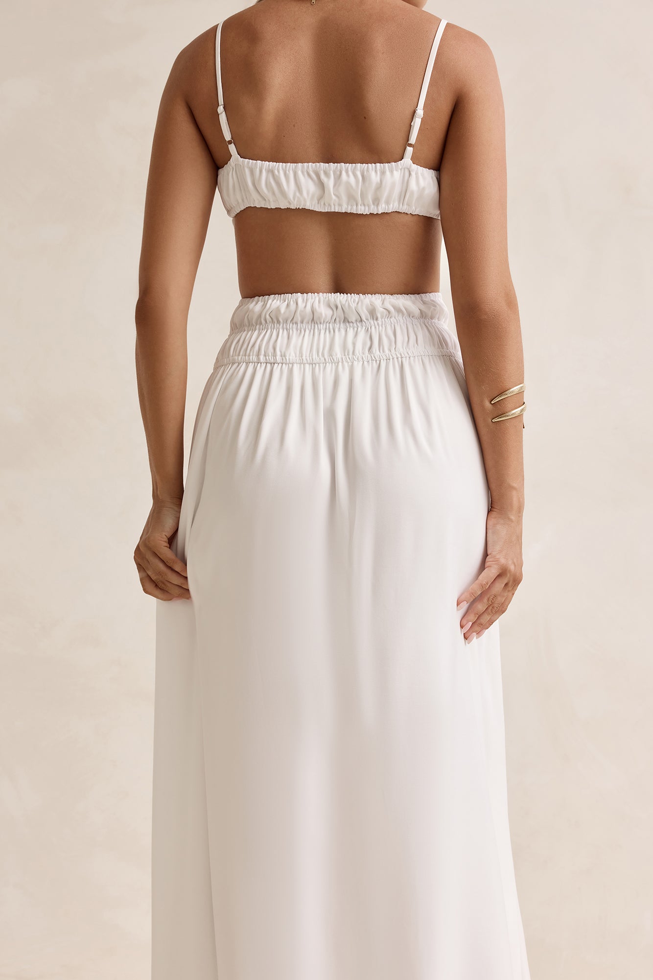 Sunbeam Days Maxi Dress White