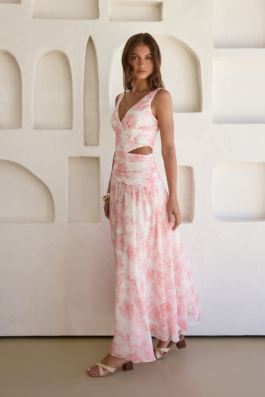 In Your Heart Maxi Dress Pink