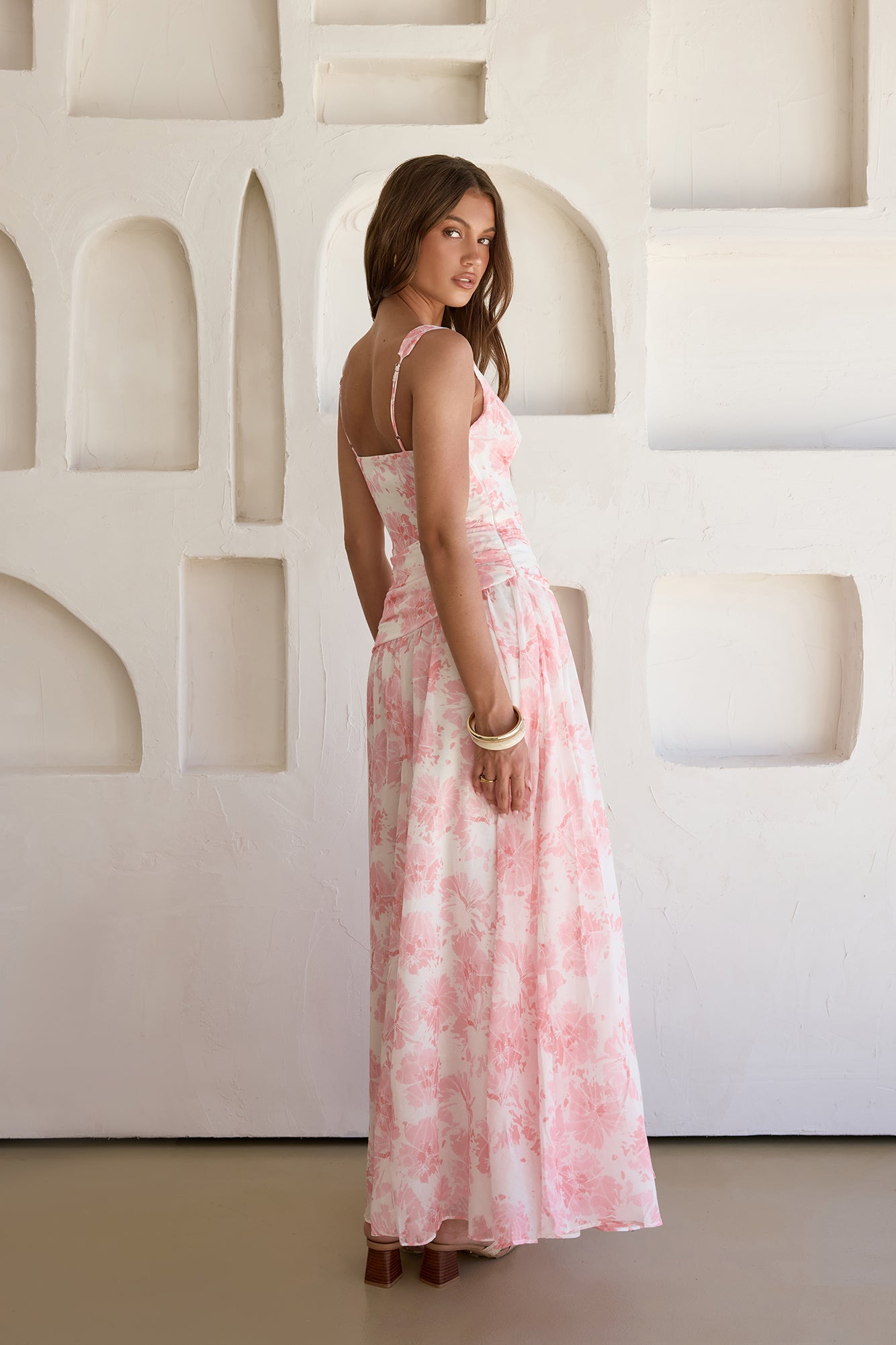 In Your Heart Maxi Dress Pink