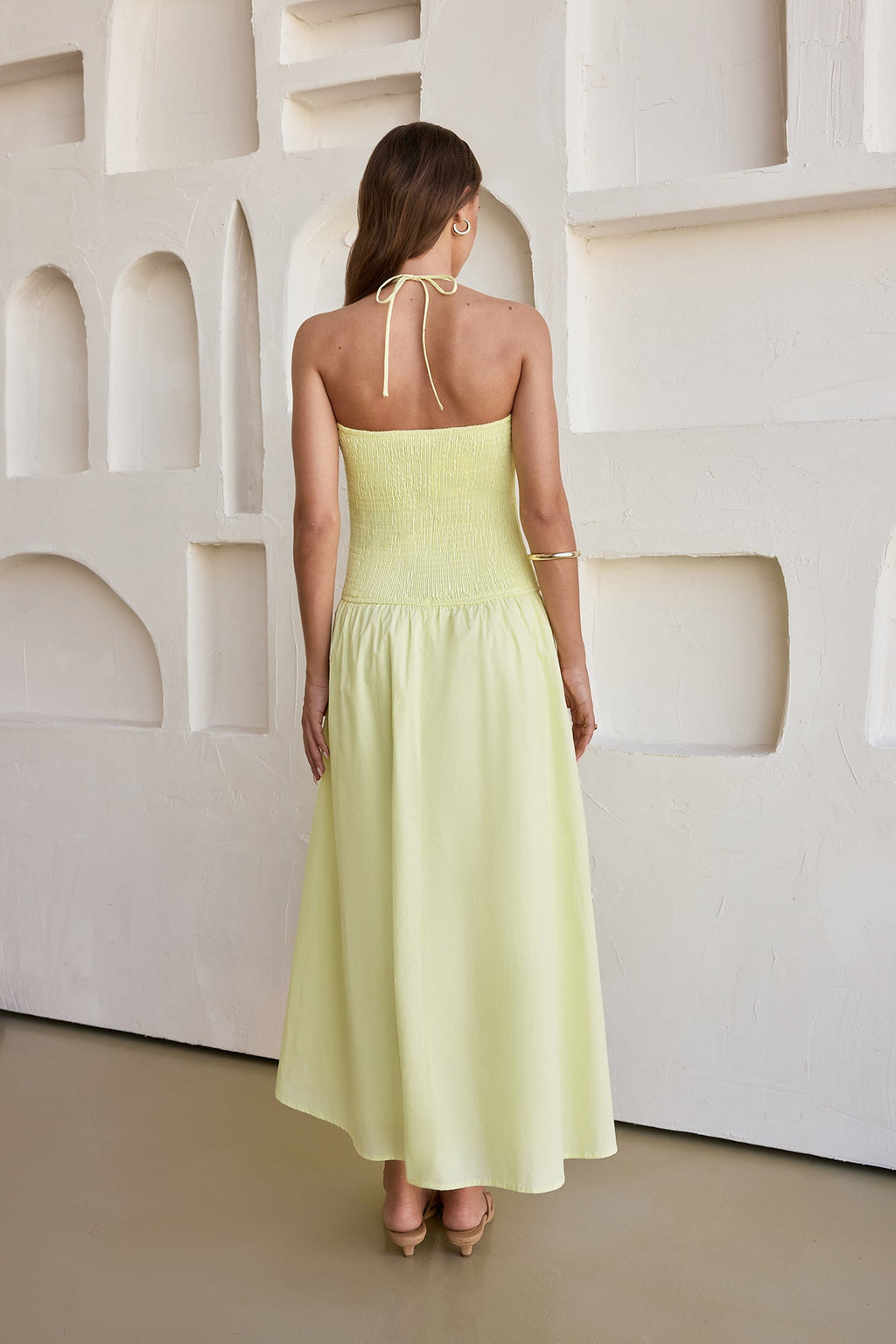 Blessed Destiny Maxi Dress Yellow