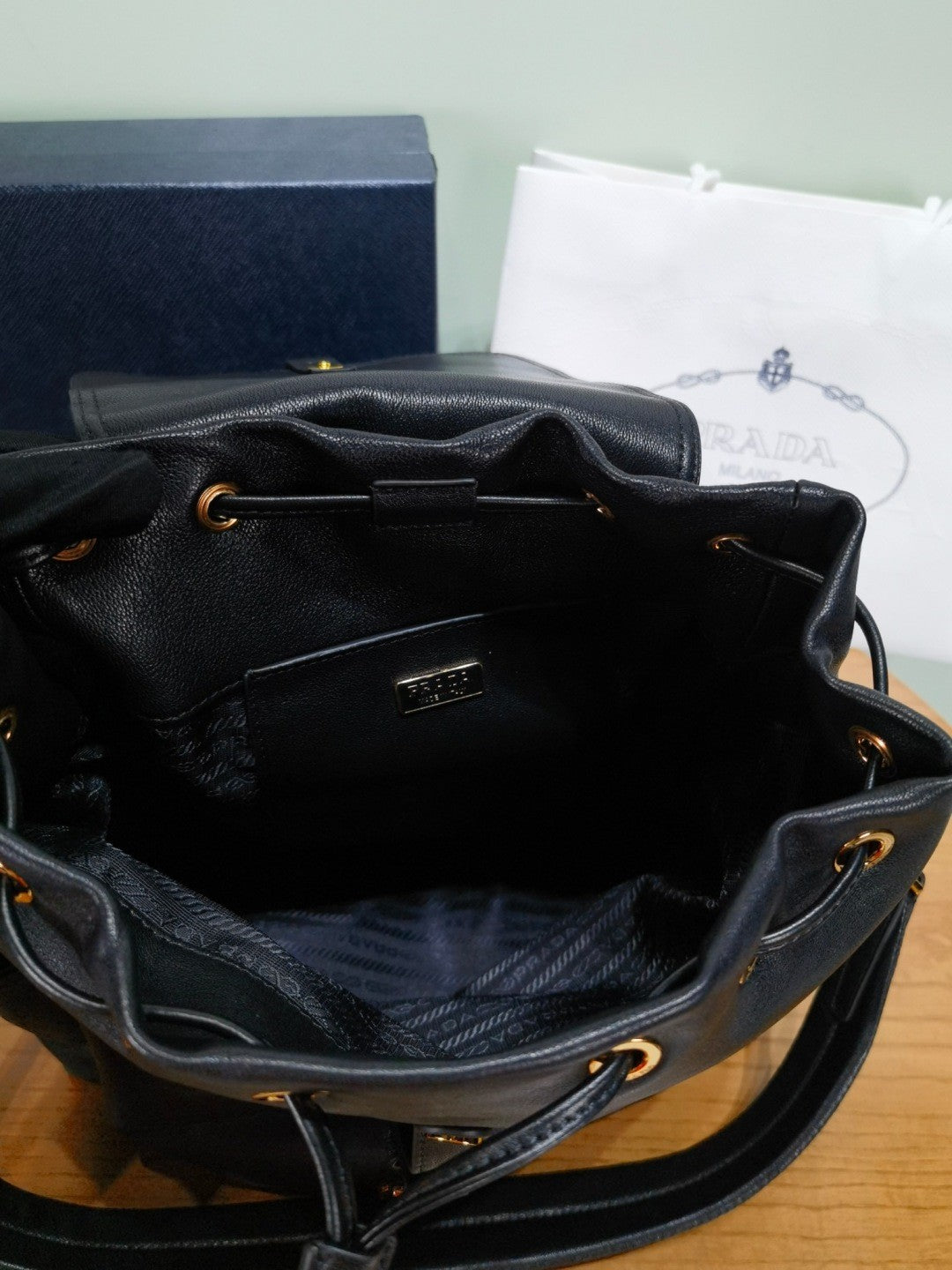 Prada Autumn/Winter 2025 Explore Collection Nappa Leather Backpack Shoulder Bag 1BZ080 Bags #82541A