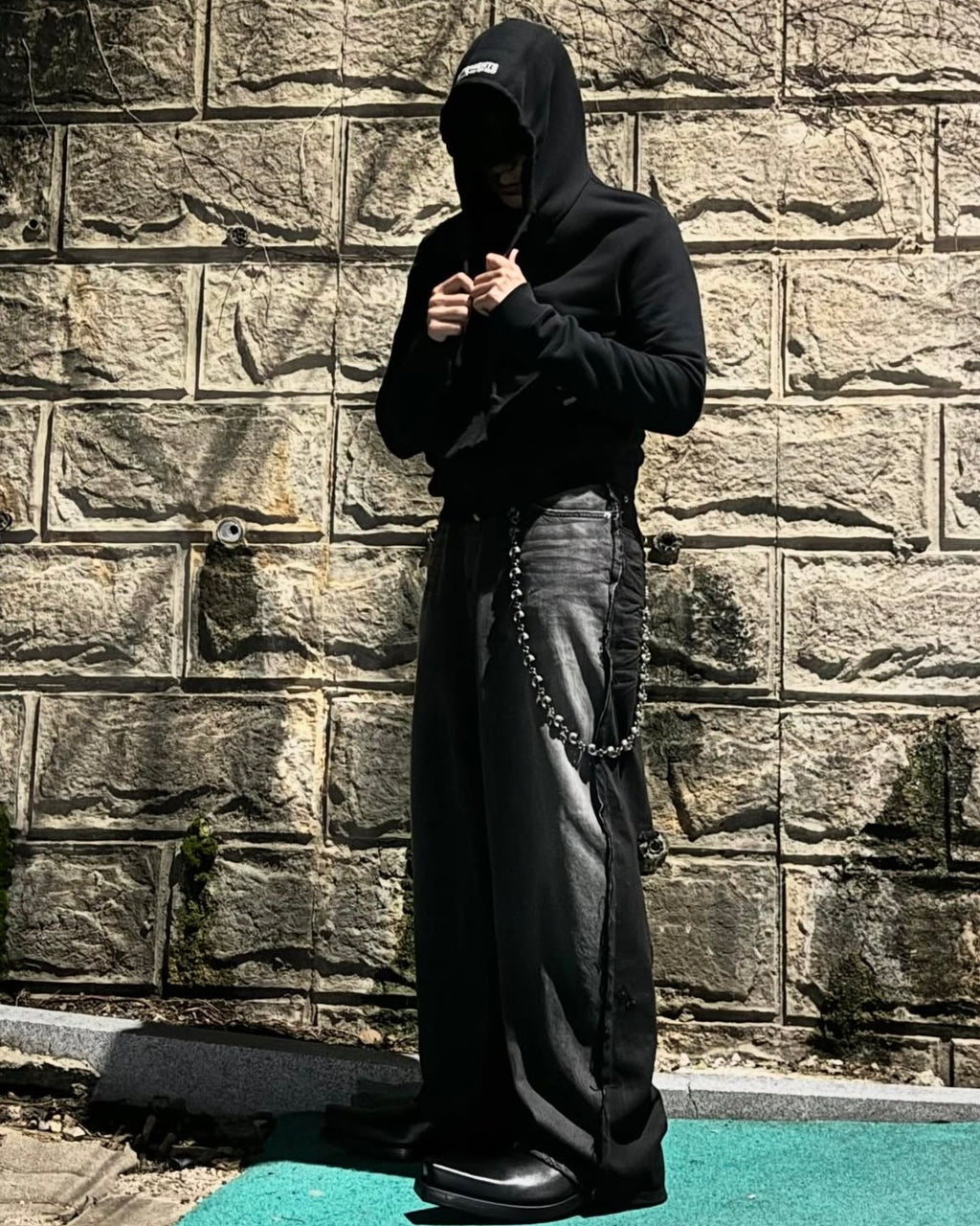 Vetements Men's Dark Style Pistol Print High Street Trend  Loose Pullover Hoodie Spring And Autumn Fashion Embroidered Letter Sweatshirt Ngvp #9982