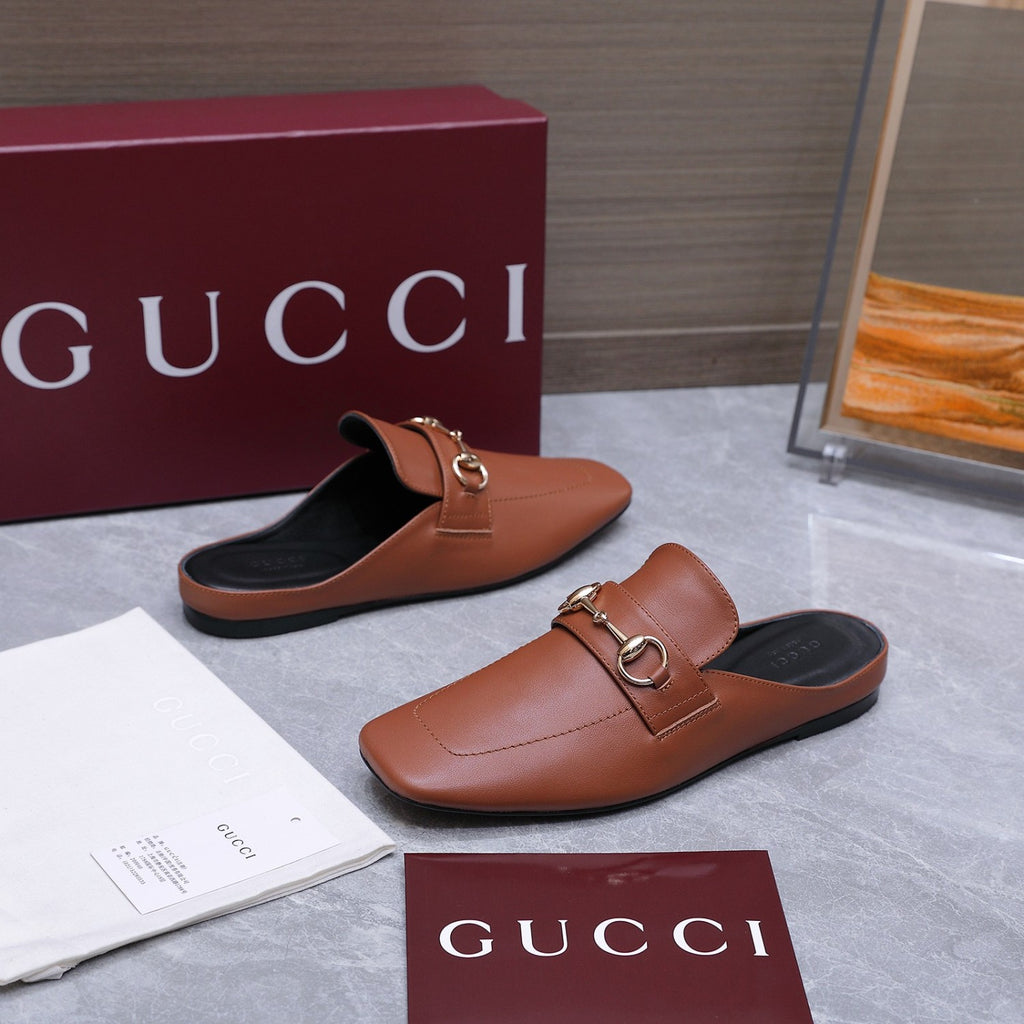 Gucci Flat Loafers Slippers #388039