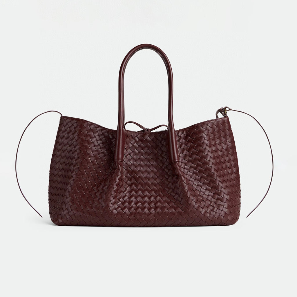Bottega Veneta Men's Women's Pinacoteca Tote Handbags Woven Reversible Leather Handbags Casual Bag Bags 817166V5AG19631 Ngvp #1149