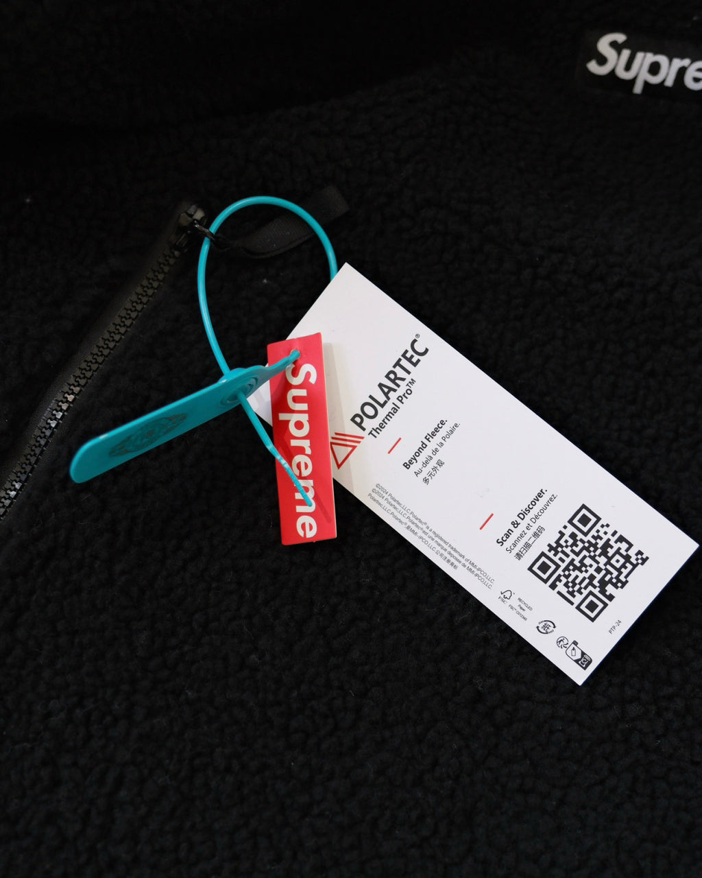 Supreme Polartec Shearling Reversible Pullover #334838