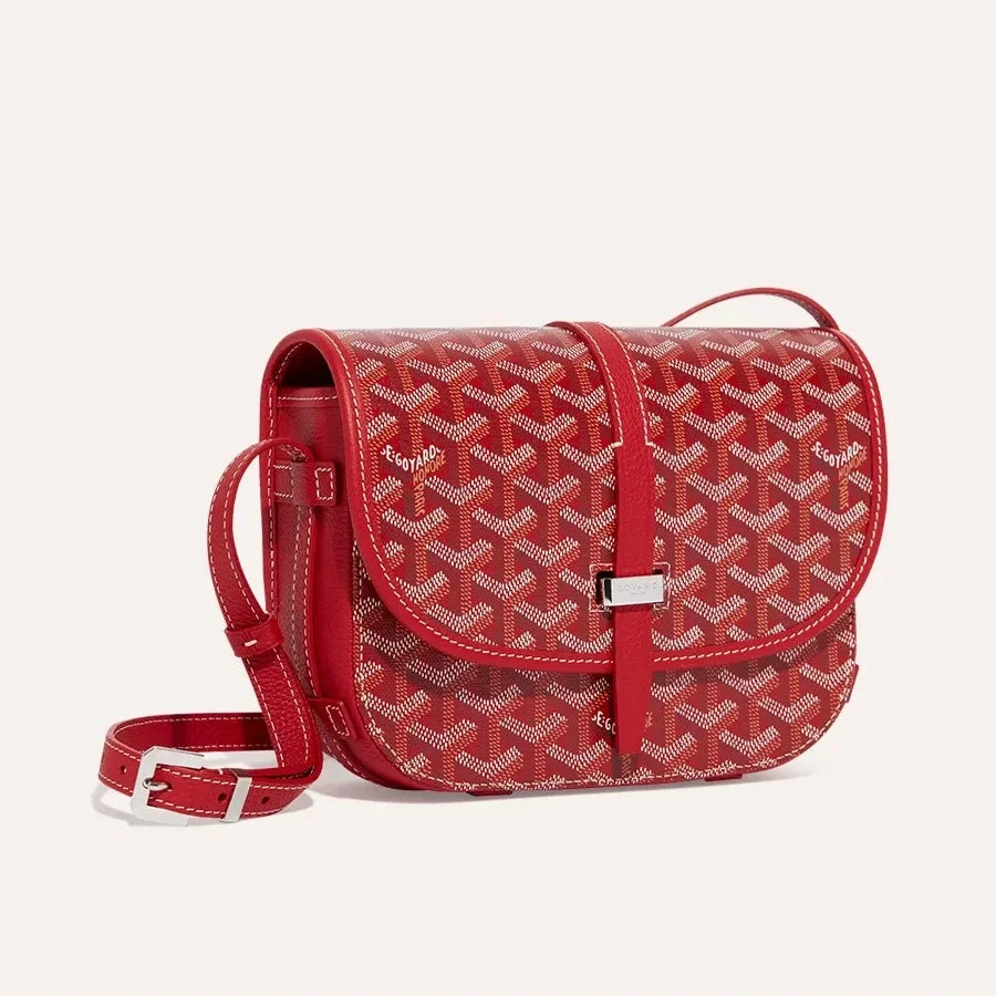 GOYARD Belvedere Bag Navy Blue Fashion Trend Logo Satchel Bag Simple Elegant Adjustable Shoulder Bags #71381