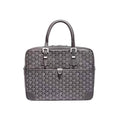 Goyard Men's & Women's Fashion Classic Distressed Full Print Zipper Closure Leather Handle Briefcase Tote Bag Bags #79434