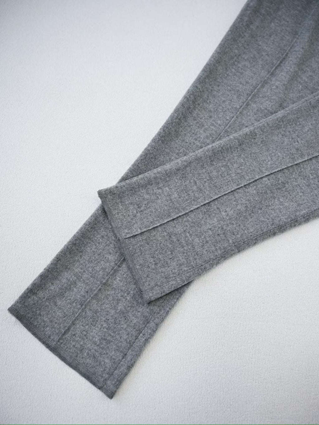 Zegna Grey Mélange Wool Joggers #334675
