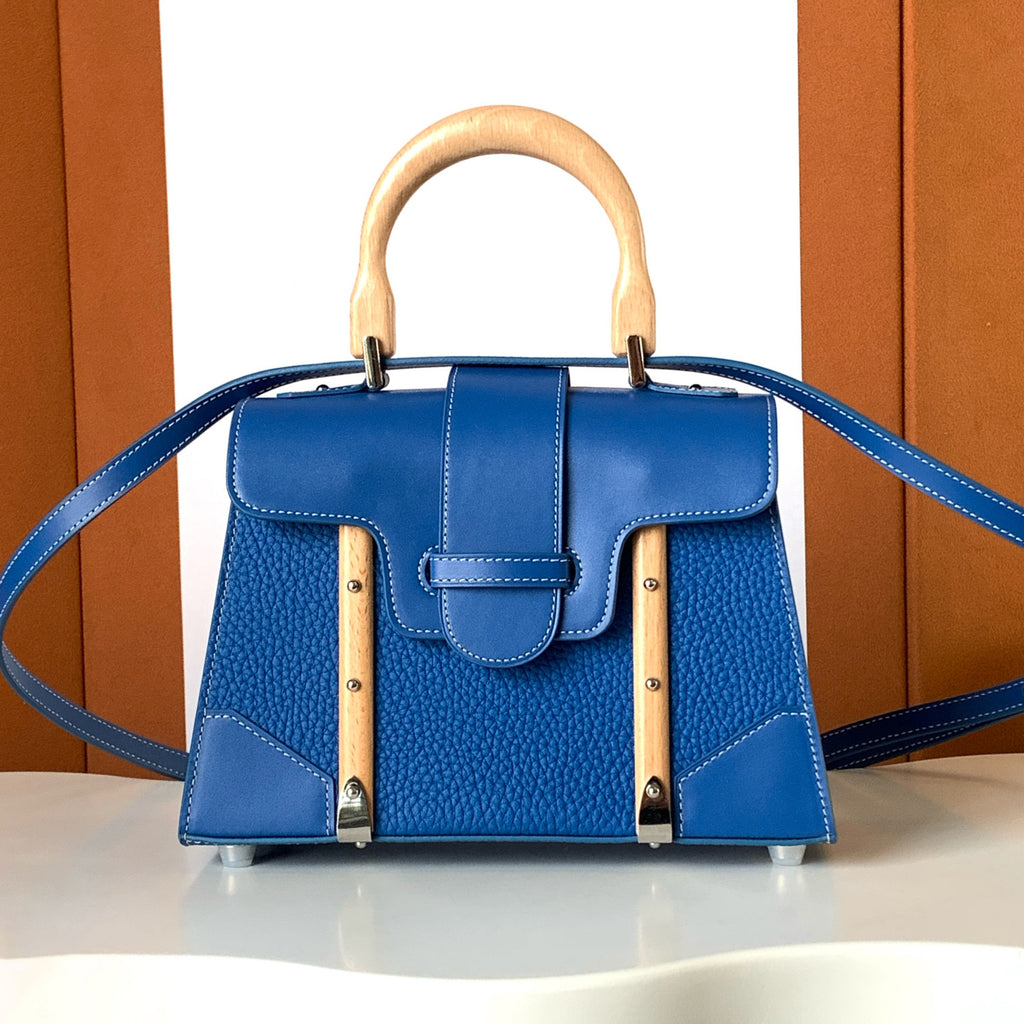 GOYARD Saigon Women's Fashion Classic Detachable Shoulder Strap Leather Mini Tote Bag Handbag Bags SAIGOBMINCG-03CL03P #78294