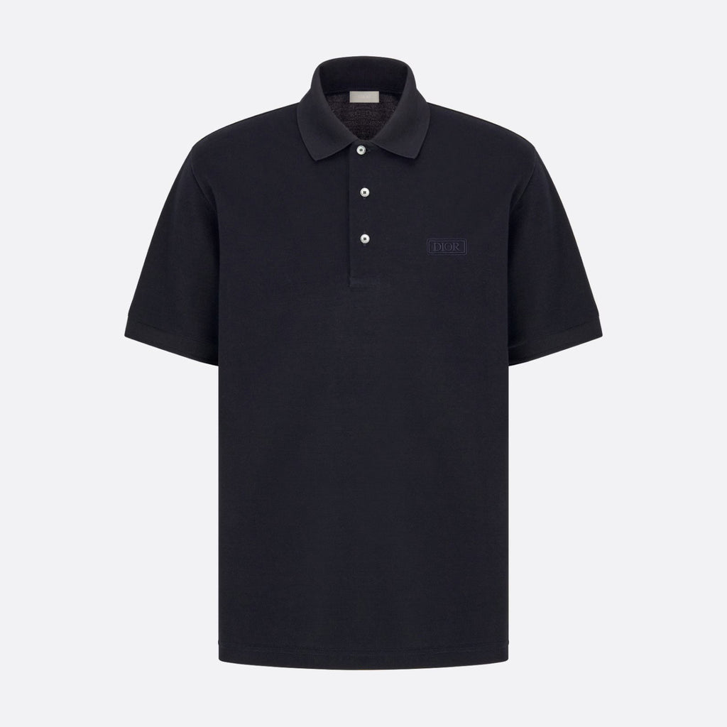 Dior Men's Summer Solid Color Logo Letter Embroidered Polo Shirt Short Sleeve T-Shirt #99612