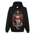 Vetements Men's Fall And Winter Black Skull Embroidery Hooded Sweatshirt Fashion Patch High Street Retro Long Sleeve Pullover Sweatshirt  Ngvp #2457