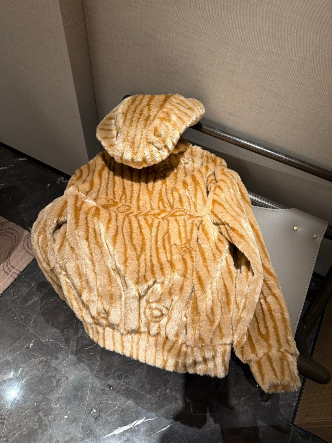 Louis Vuitton Epi Fleece Hooded Blouson #334486