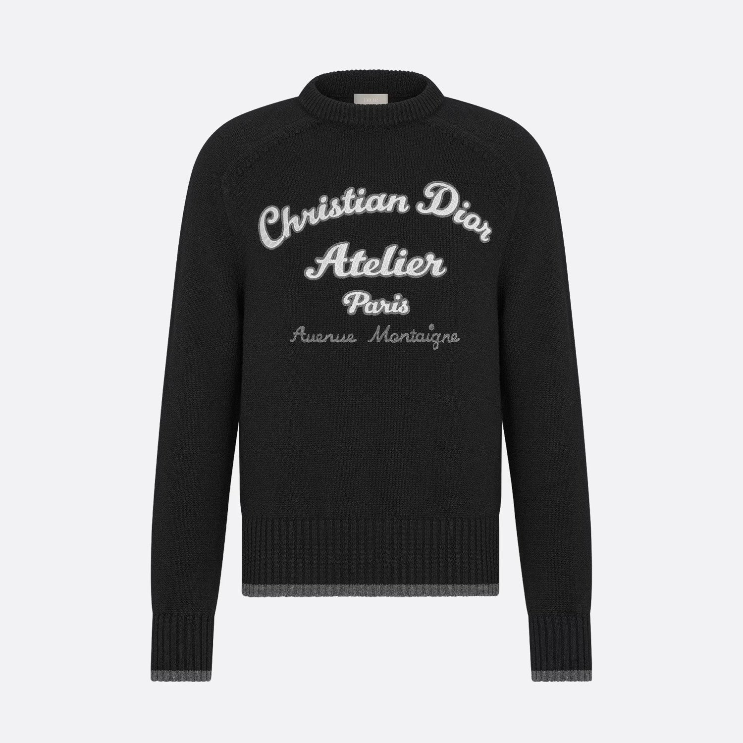 Christian Dior Atelier Sweater Crew Neck Long Sleeve Knitted jumper #96666
