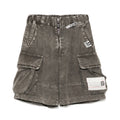 Maison Mihara Yasuhiro Men's Faded Effect Work Pants Summer Vintage Loose Zipper Large Pocket Shorts Ngvp #1921