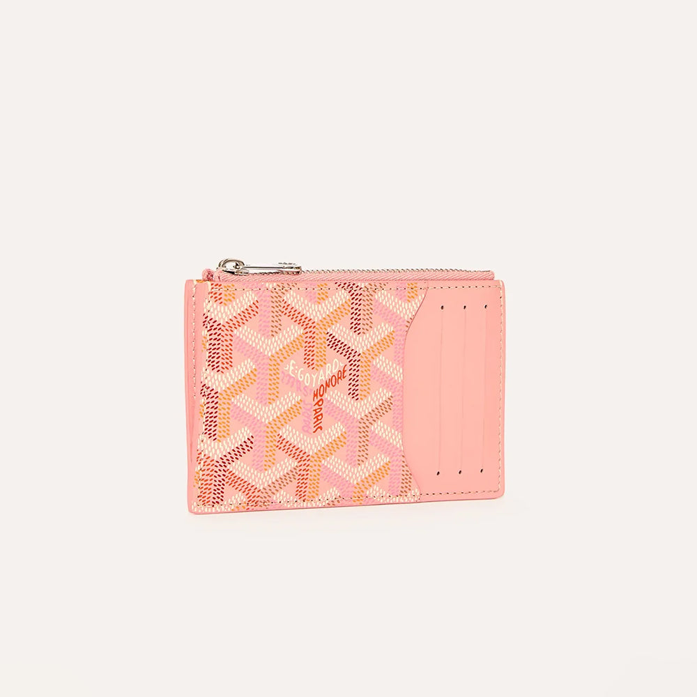 Goyard Bourbon Zipped Card Holder Multicolored #384176