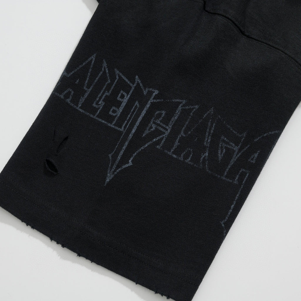 Balenciaga Graffiti Raglan Short Sleeve T-Shirt #94883