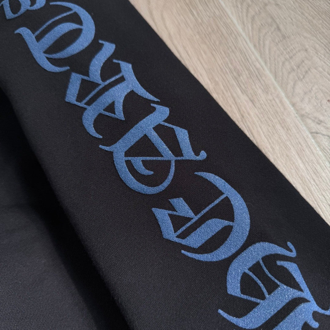 Chrome hearts Sanskrit Letter Logo Zipper Hooded Sweatshirt #333725