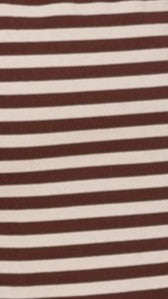 Nula Mini Dress - Brown Stripe