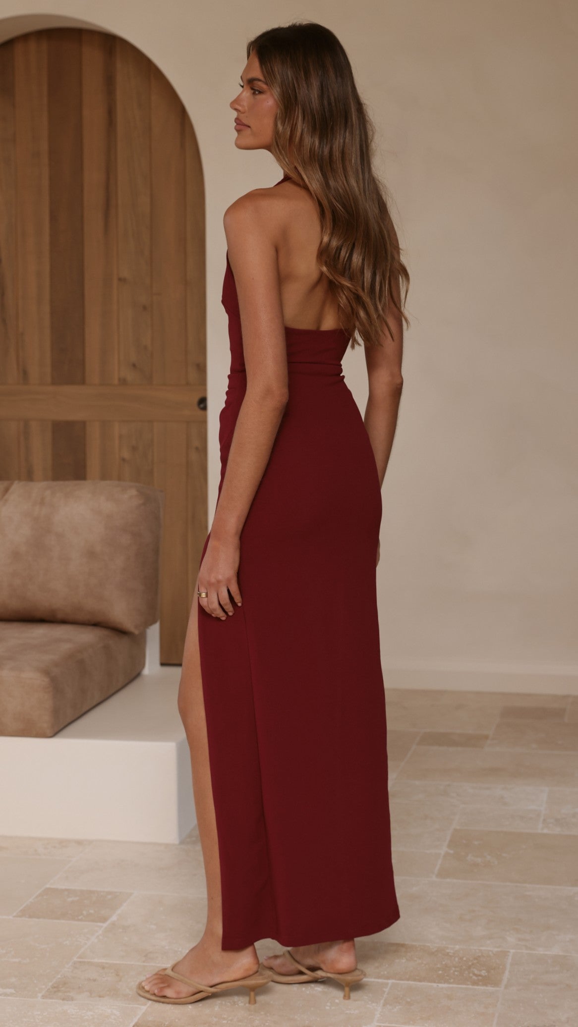Jessica Maxi Dress - Wine