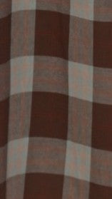 Sanya Maxi Dress - Chocolate Check