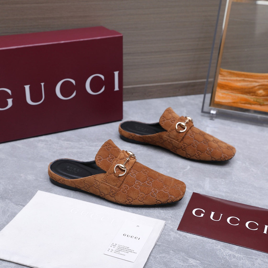 Gucci Flat Loafers Slippers #388039
