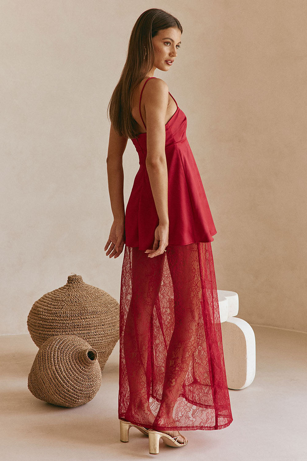 Dove Dress - Red