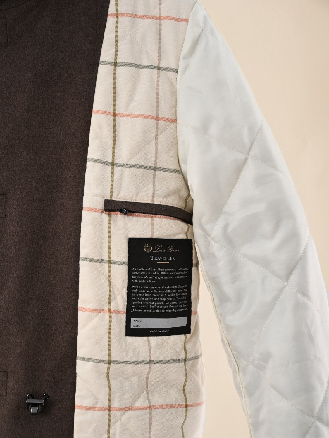 Loro Piana Traveler Military Jacket Cashmere #334784