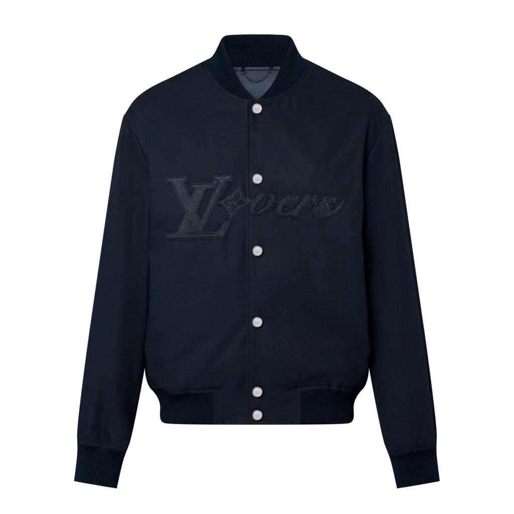 Louis Vuitton Men's Spring And Autumn Solid Color Logo Jacquard Single Breasted Casual Long Sleeved Jacket #73228