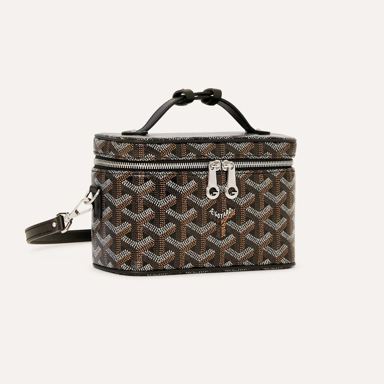 GOYARD MUSE Women's Fashion Classic Double Zip Closure Adjustable Strap Mini Makeup Bag Handbag Crossbody Bag Bags MUSEVAMINTY-09CL09P #79346