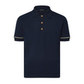 Louis Vuitton Men's Summer Short Sleeve Polo Shirt Navy Stripe Pattern T-Shirt #72891