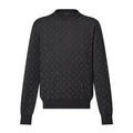 Louis Vuitton Men's Spring and Autumn Rhinestone Letter Logo Printed Round Neck Long Sleeve Sweater #75138