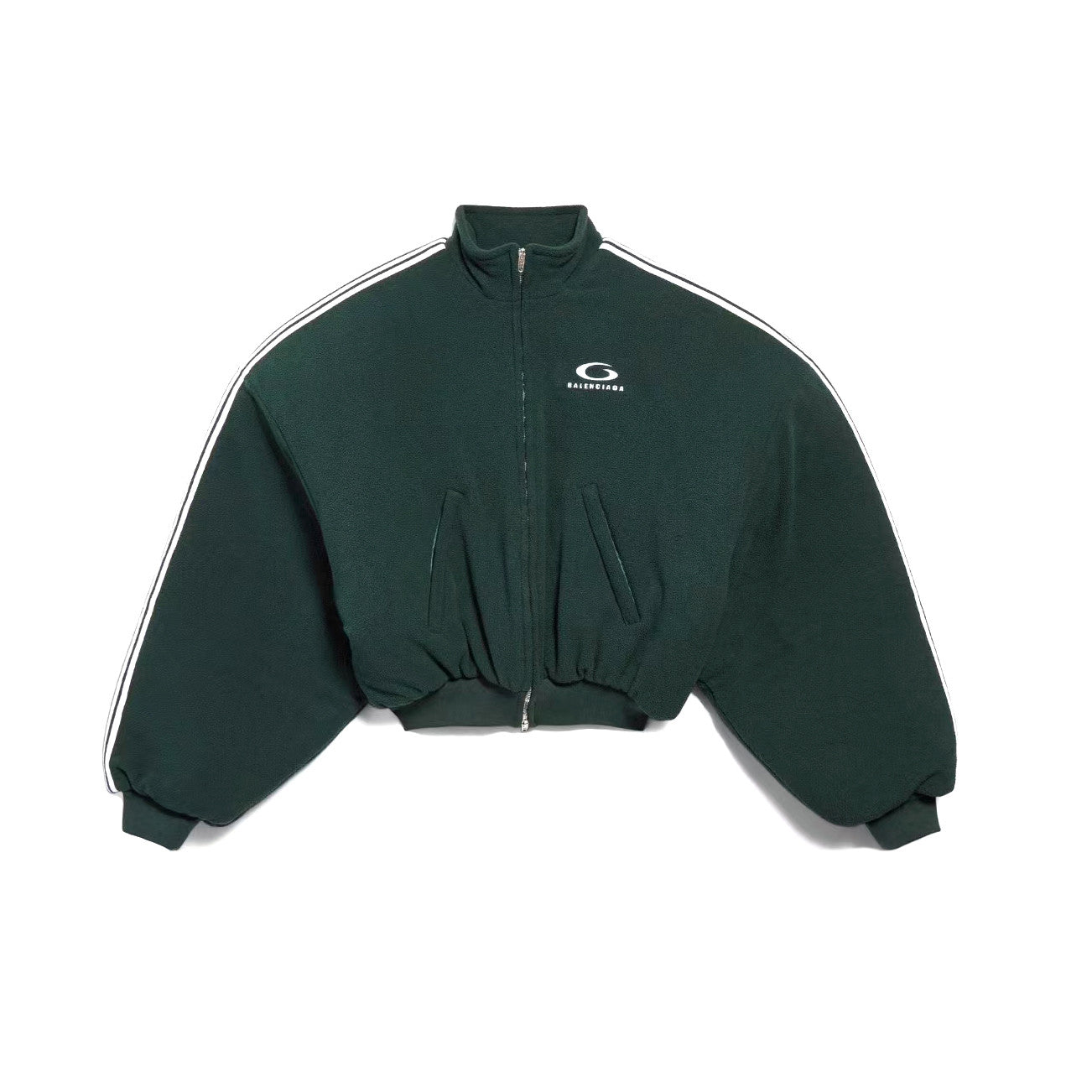 Balenciaga  Men's And Women's Fall/Winter Casual Fashion Ring Letter Color Block Zipper Jacket #78585