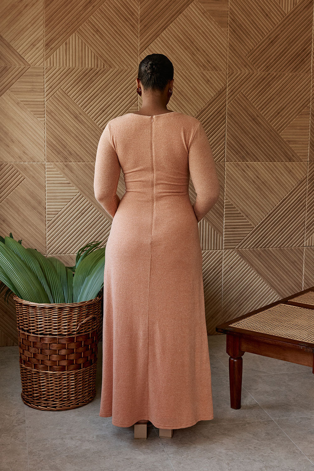 Belora Dress - Apricot