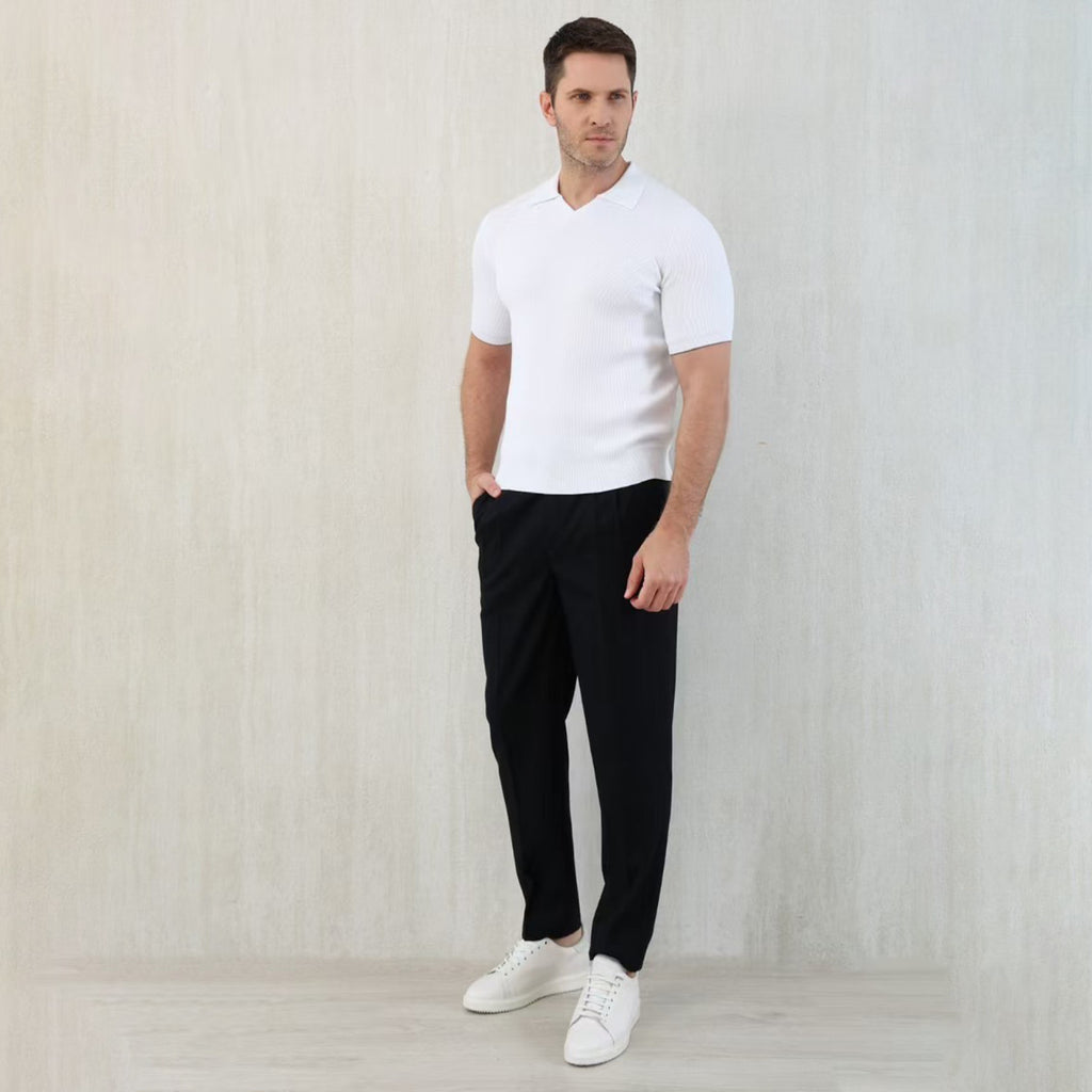 Brunello Cucinelli Men's Spring And Autumn Casual Drawstring Pants Fashion Trousers Loose Straight Comfortable Cotton Thin Trousers Ngvp #1469