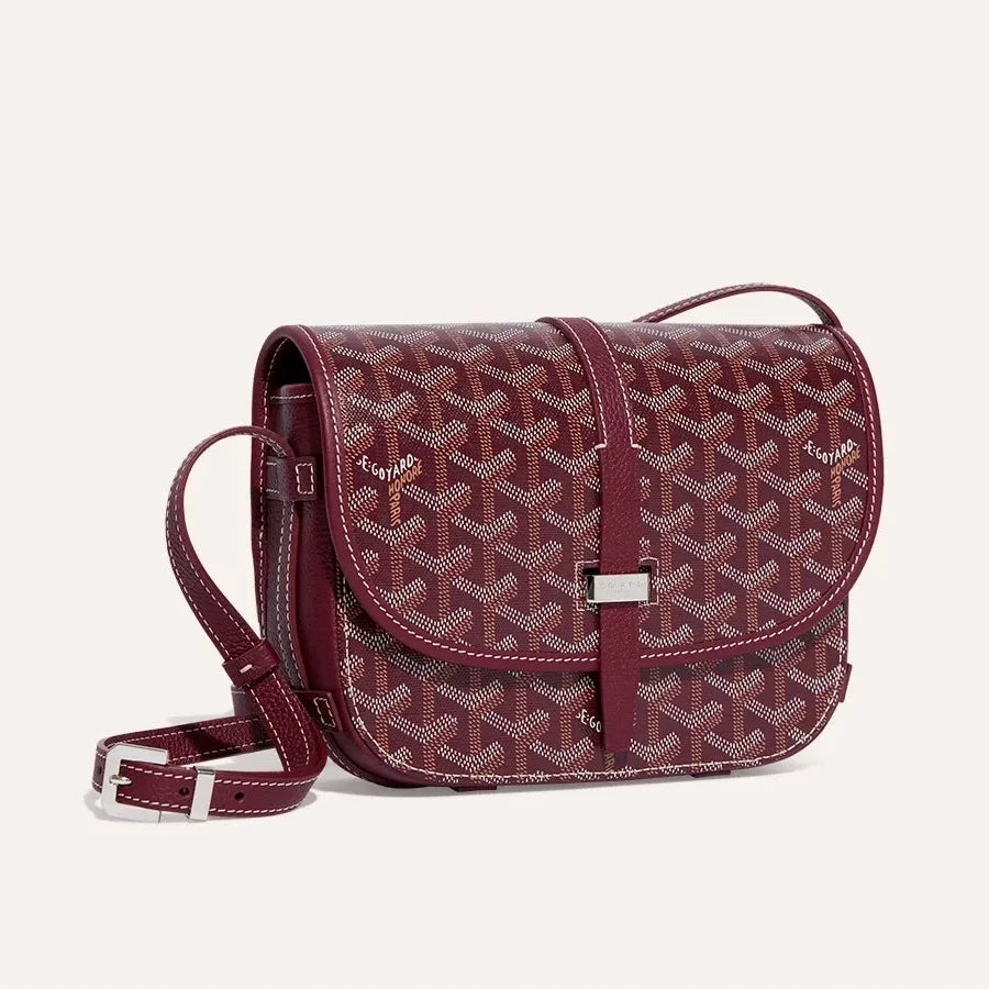 GOYARD Belvedere Bag Navy Blue Fashion Trend Logo Satchel Bag Simple Elegant Adjustable Shoulder Bags #71381