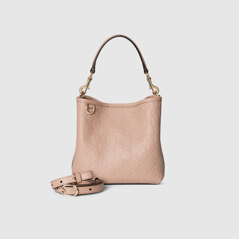 Gucci GG Emblem Small Bucket Bag #335481