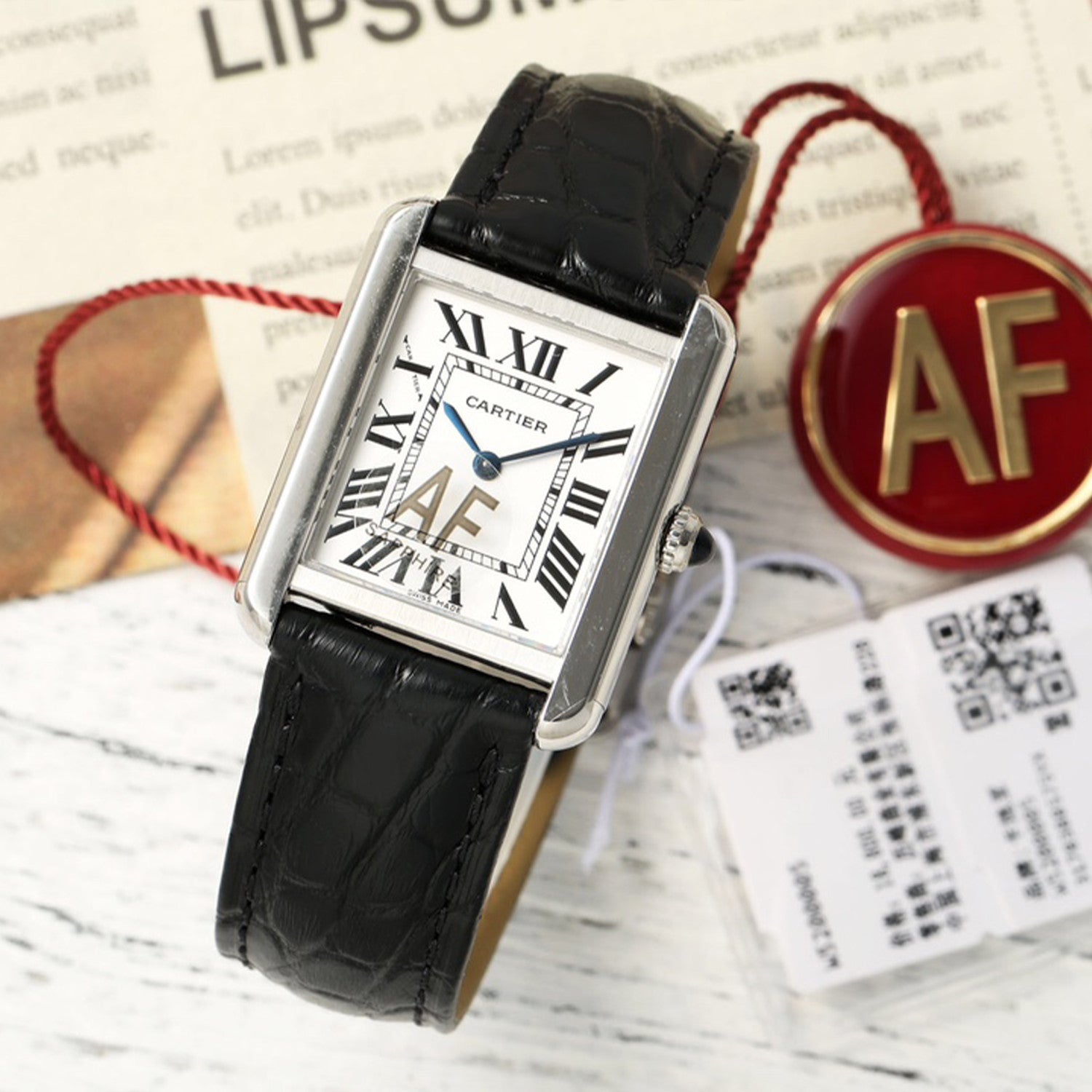Cartier Tank Must De Cartier Watch Small Model Women's Fashionable And Luxurious Watch #81212