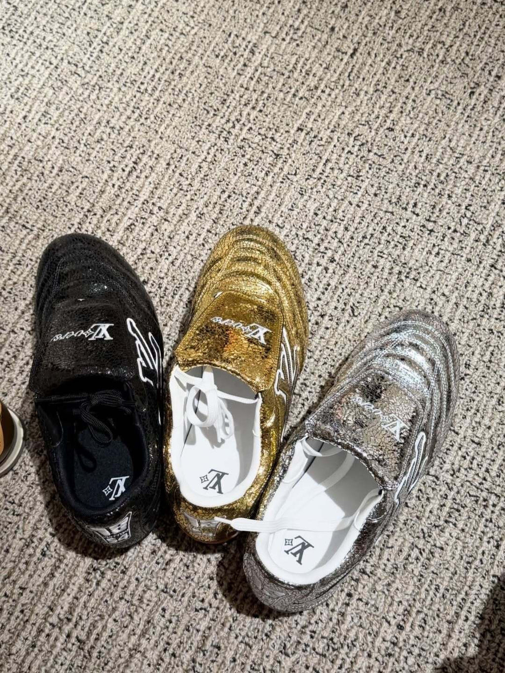Louis Vuitton LV Footprint Soccer Sneaker  Shoes 1AJALP #336876