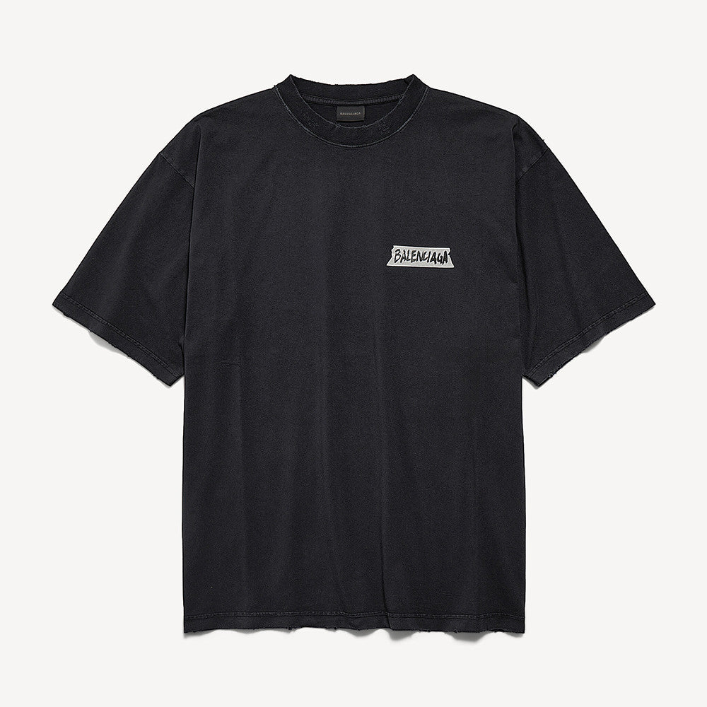 Balenciaga Masking Tape T-shirt Medium Fit #377368