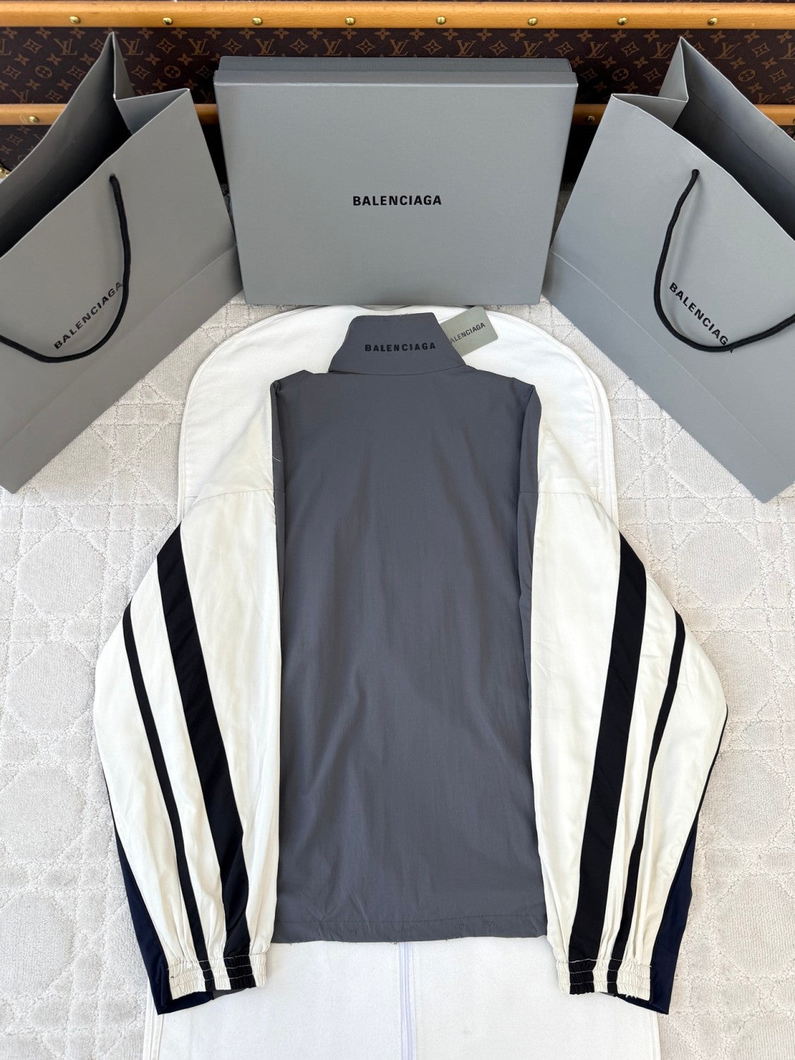 Balenciaga 50 50 Tracksuit Jacket Pants #377619